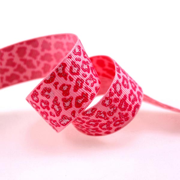 Leopard Grosgrain Ribbon