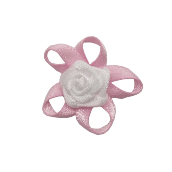 Rose ribbon bows for cloth