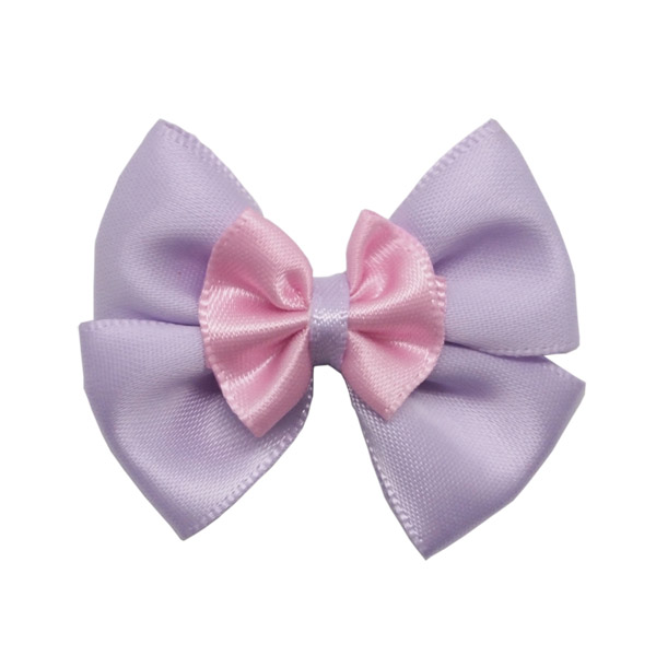 Handmade satin ribbon bow